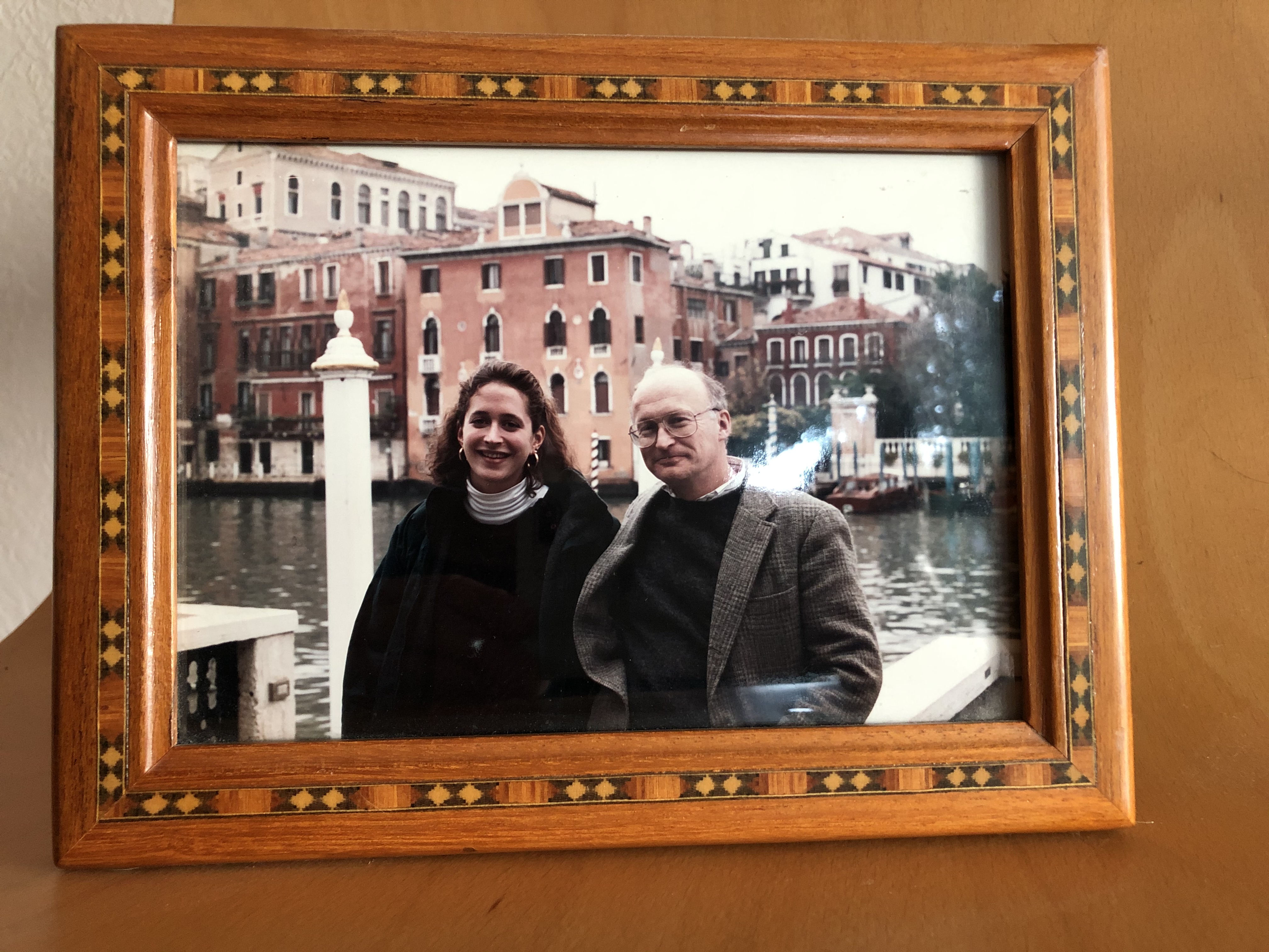 Dad in Venice